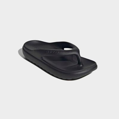 Zehentrenner ADIDAS SPORTSWEAR "ADILETTE LUMIA SLIDES", Damen, Gr. 46, schwarz (core schwarz, core schwarz, core schwarz), Synthetik, Schuhe Zehentrenner