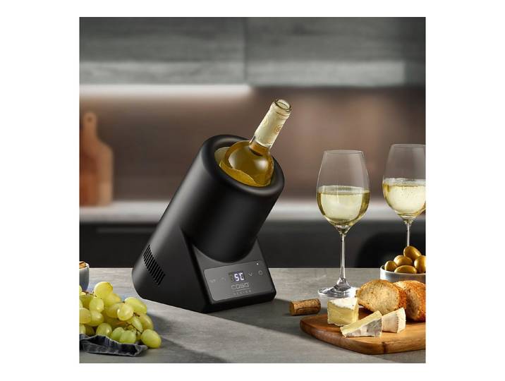 Caso Wein- und Sektkühler VinoCase Black