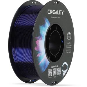 Creality Filament CR-PETG, blau transparent, 1,75mm, wetterbeständig, schlagfest, 1kg Spule