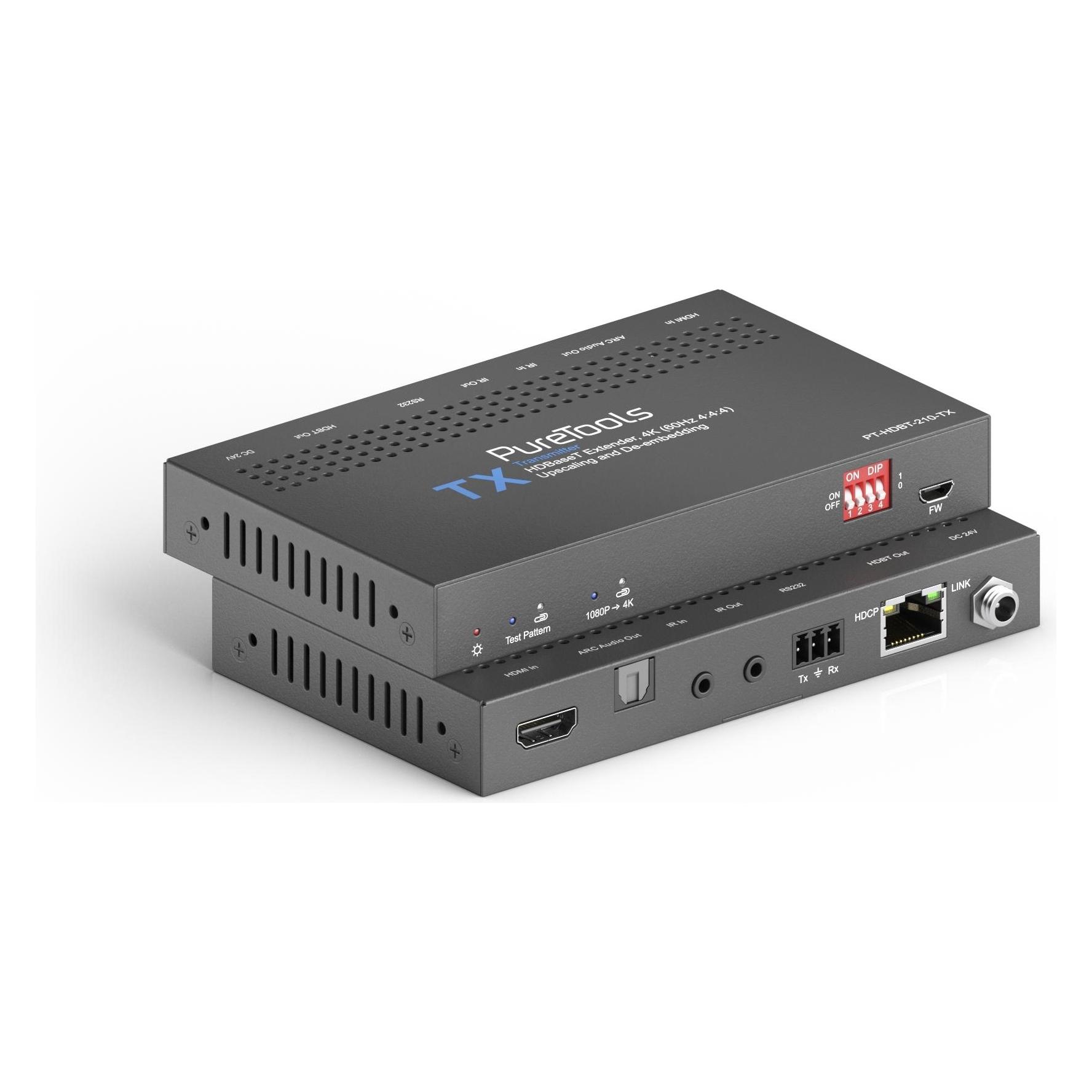 Puretools HDMI Extender PT-HDBT-210 HDMI HDBaseT Set (Audio Switch, Video Switch) (PT-HDBT-210)