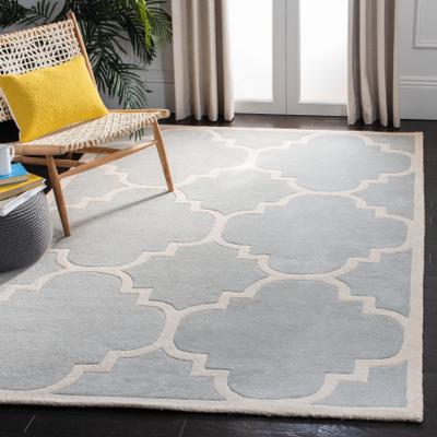 SAFAVIEH Handmade Chatham Vicie Modern Wool Rug