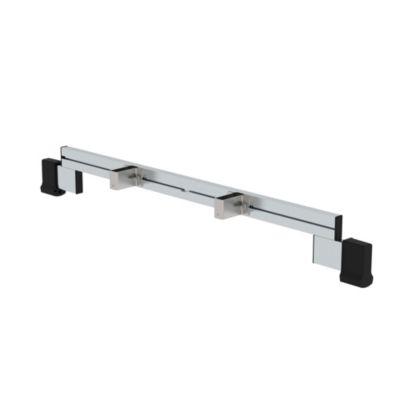 Munk Nachrüst-Traverse, 1,2m, für Aluminium-Leitern, inkl. Befestigungsmaterial, Holmhöhe 73 mm