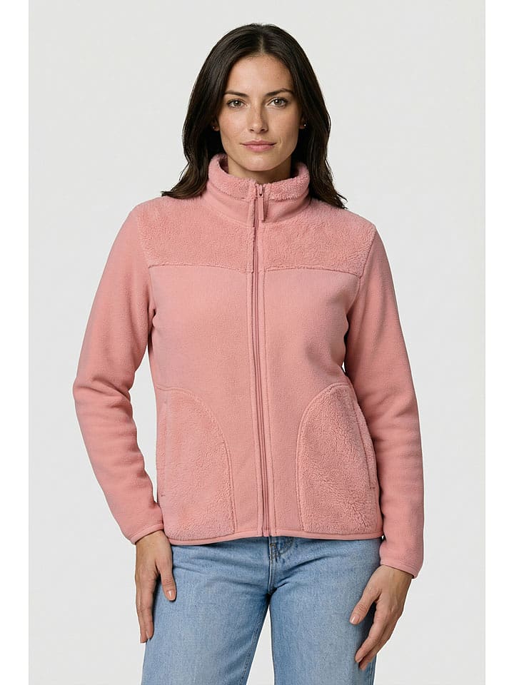 alife and kickin Fleecejacke "Lysann" in Rosa - S