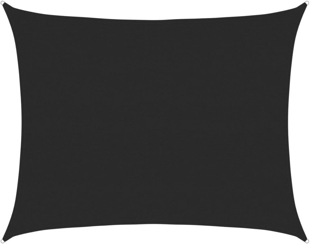Dakota Fields Attalus Rectangular Shade Sail Black 2.5m x 4.5m