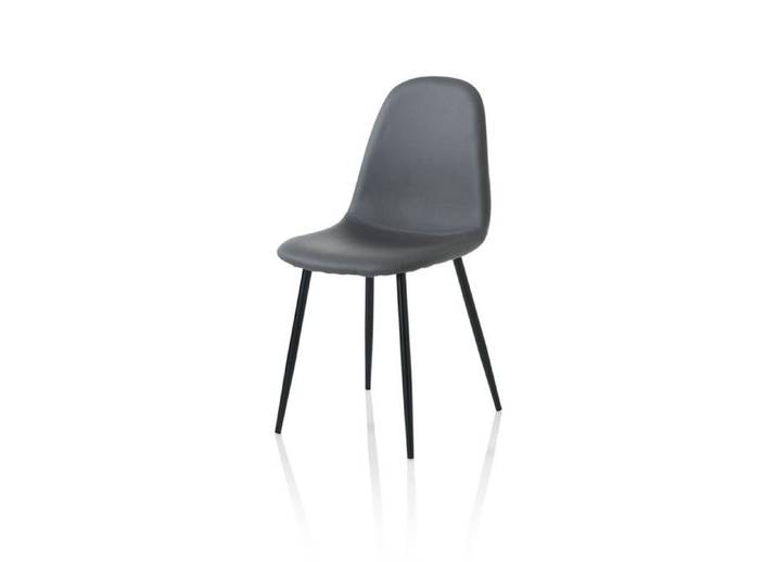 Set de 4 Chaises ALBA gris