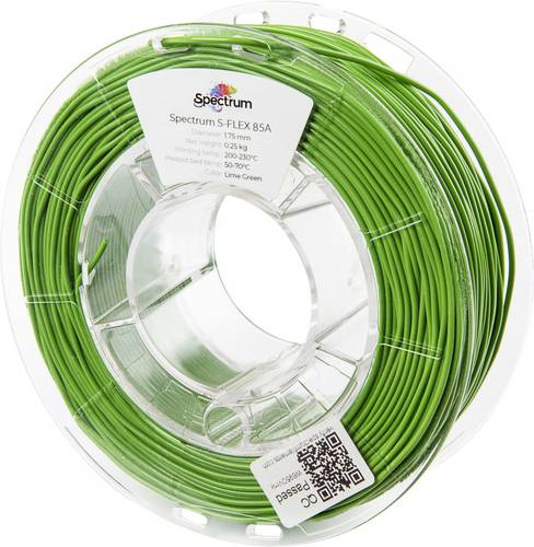 Spectrum Filaments 80568 S-Flex 85A Filament Flexibles Filament flexibel, chemisch beständig, schlagfest, verzugsfrei 1.75mm 250g