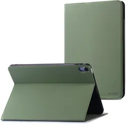 Accezz Classic Klapphülle für das Apple iPad 11 (2025) 11 Zoll A16 / iPad 10 (2022) 10.9 Zoll - Grün