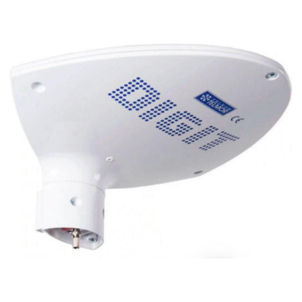 Telkom Telmor TV-Antenne DVB-T / T2 DIGITAL 5G PROTECTION ACTIVE weiss (DVB-T / -T2) (ANT0702)