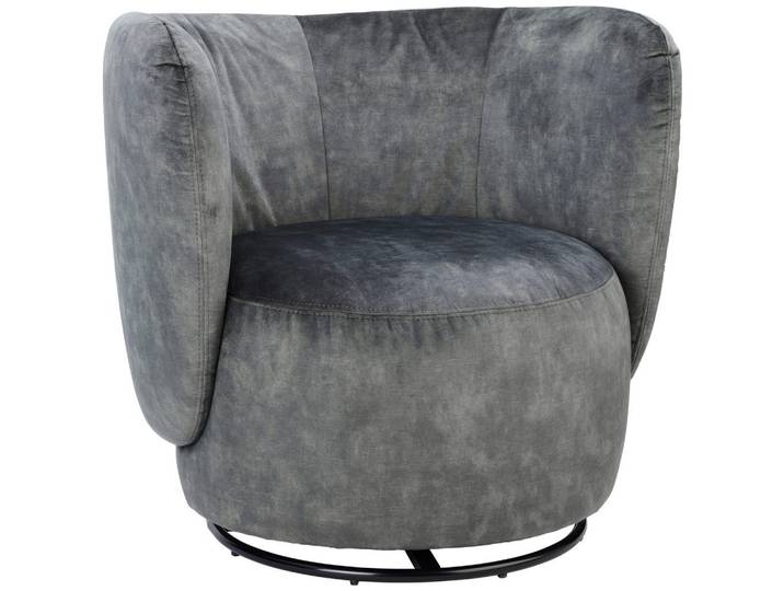 Livetastic Sessel, Anthrazit, Metall, 92x80x84 cm, Wohnzimmer, Sessel, Sonstige Sessel
