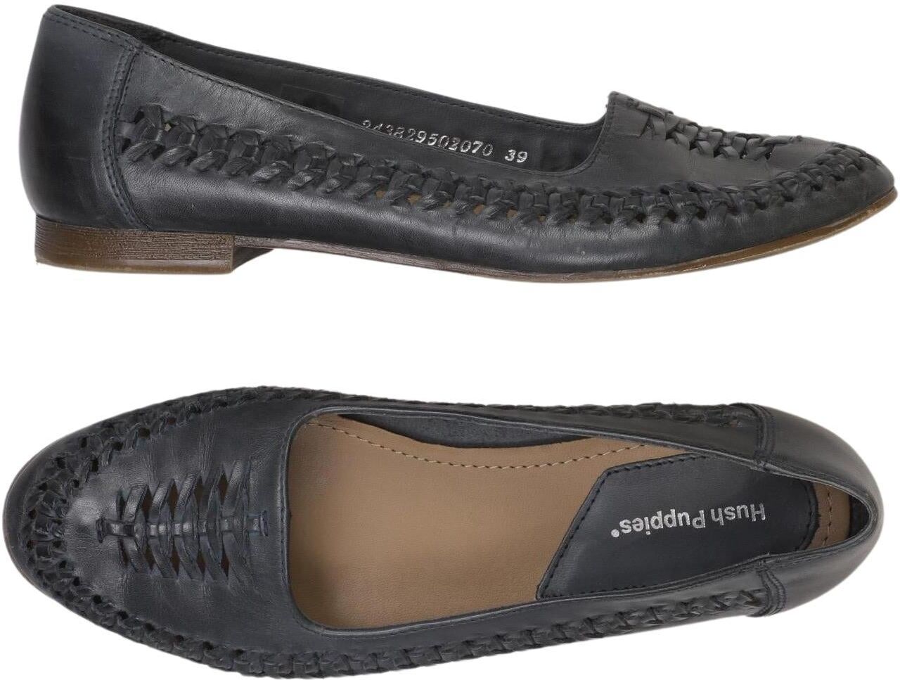 Hush Puppies Damen Ballerina, Marineblau, Gr. EU 39, Leder - Second Hand