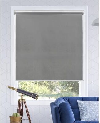 Chicology Cordless Light Filtering Window Roller Shade UV Protection - Urban Grey