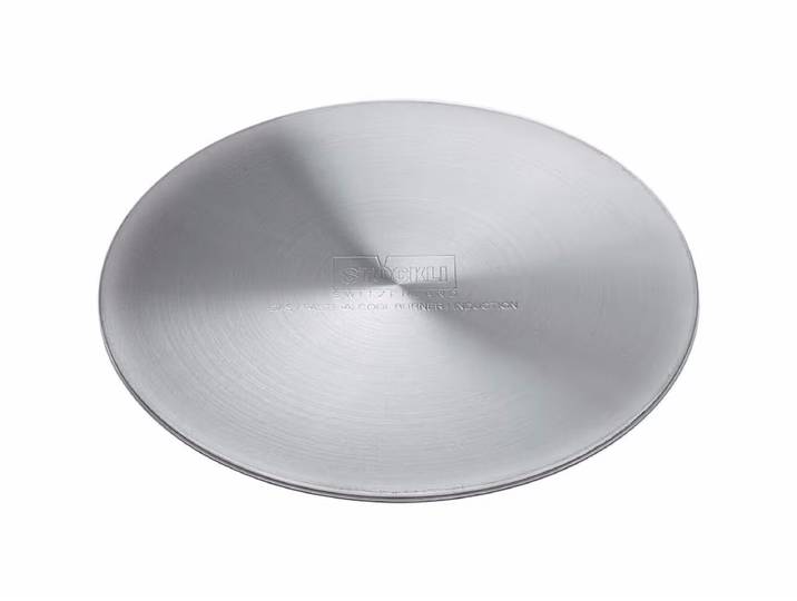 Stöckli Wärmeverteilplatte, 14cm Wärmeverteilplatte – Raclette Zubehör/Fondue Zubehör – grau