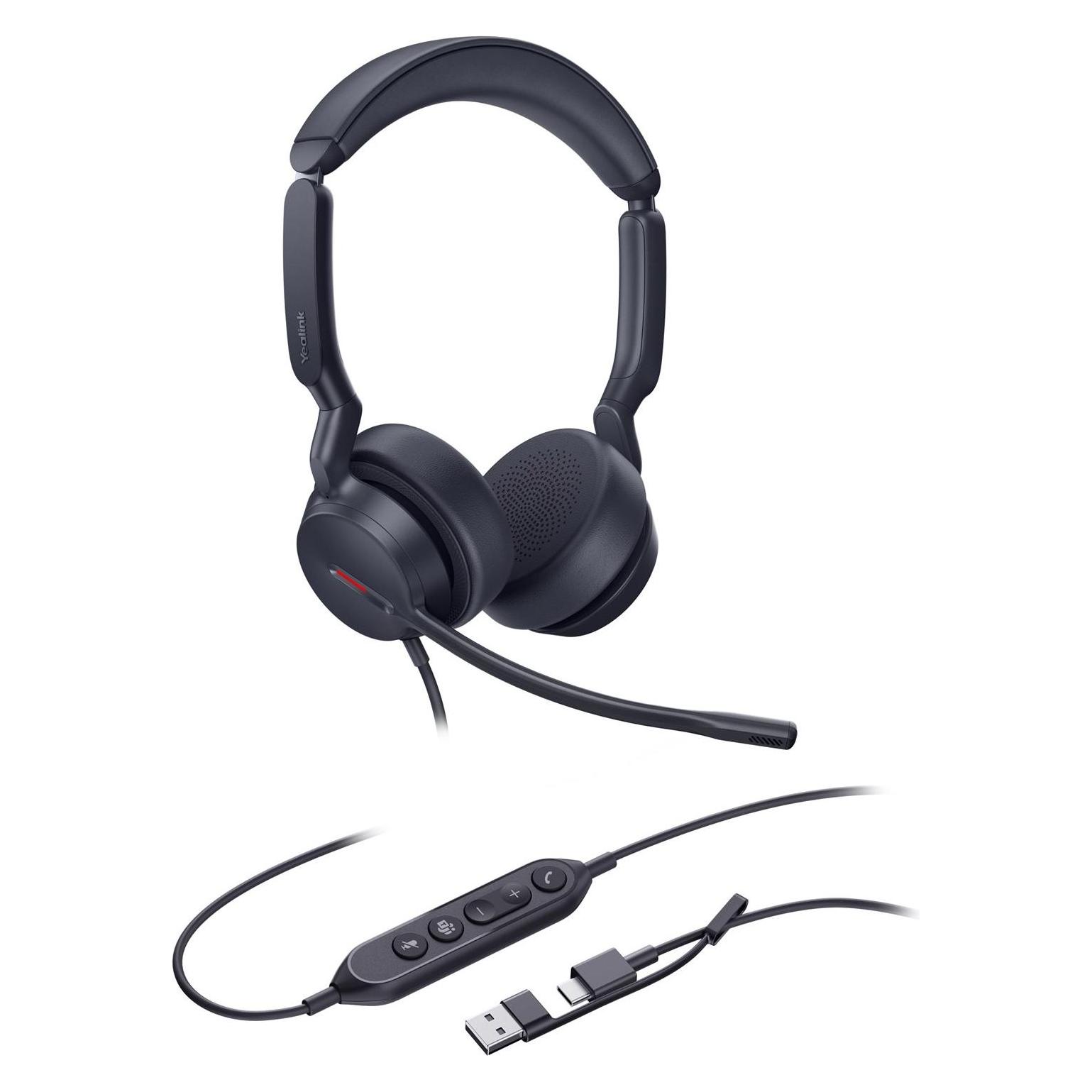Yealink UH44 Dual Teams USB-C/A (Kabelgebunden, USB-A, Microsoft Teams) (UH44 DUAL TEAMS USB-C/A)