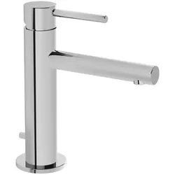 VitrA Origin Waschtischarmatur A42568 Ausladung 125mm, Einlochmontage, mit Ablaufgarnitur, chrom