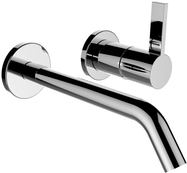 LAUFEN Kartell 2-Loch Unterputz-Waschtischmischer H3113360041201, Ausladung 175mm, chrom