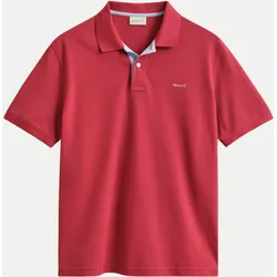 Piqué Poloshirt Rot S