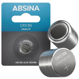 Absina Knopfzelle CR1/3N, 160 mAh, Lithium