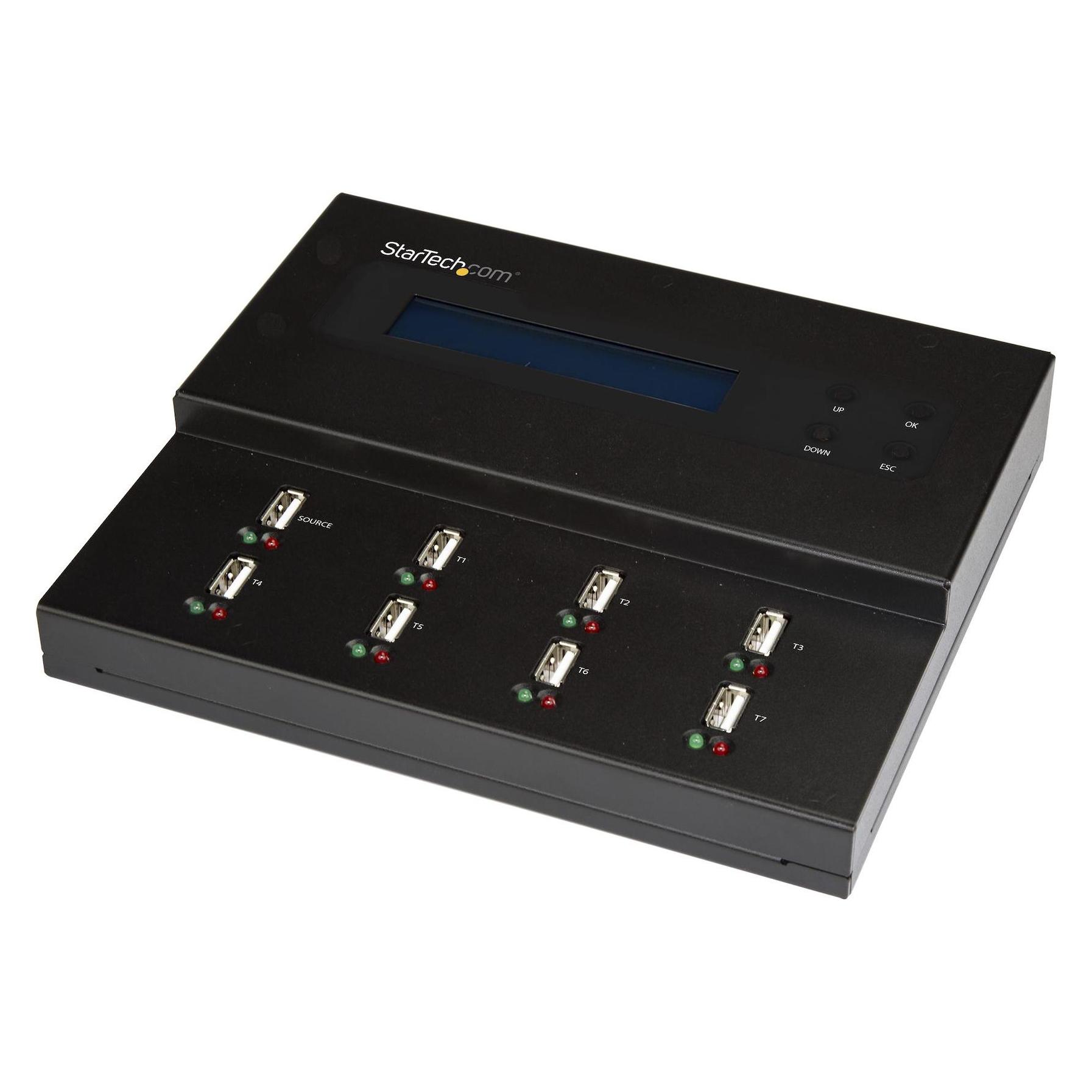 StarTech USB Duplicator - 1:7 - USB Sticks - Flash Drive Duplicator (USBDUPE17)