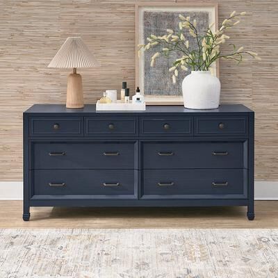 Rylan Wide Dresser - Navy - Grandin Road