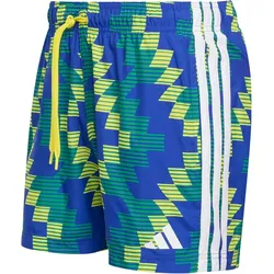 adidas Football-Inspired Graphic 5" Badeshorts Herren KD5346 - bright yellow/white XS