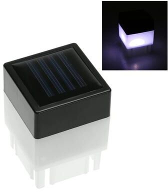 Uplift Picks Solar Pillar Post Light Adds Warm Waterproof Glow To Fences Gardens white Light
