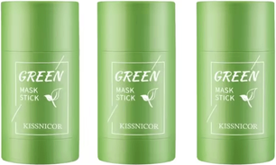 Inspire Essentials GreenClear Tea Mask Stick Pore Cleansing And Blackhead Removal Mask 3pcs