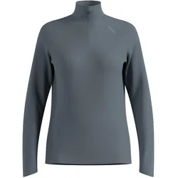Odlo, Damen, Funktionsshirt, Essential Ceramiwarm Half Zip (L), Grau