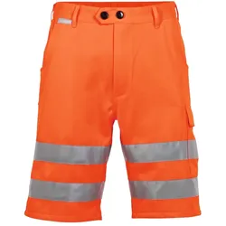 PLANAM Herren Warnschutz Shorts uni 2015 Klasse 1 Uni Orange XXL