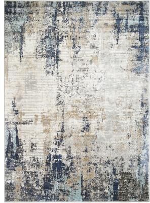 Mayberry Rug Firenze Stellar Ivory Modern Abstract Area Rug