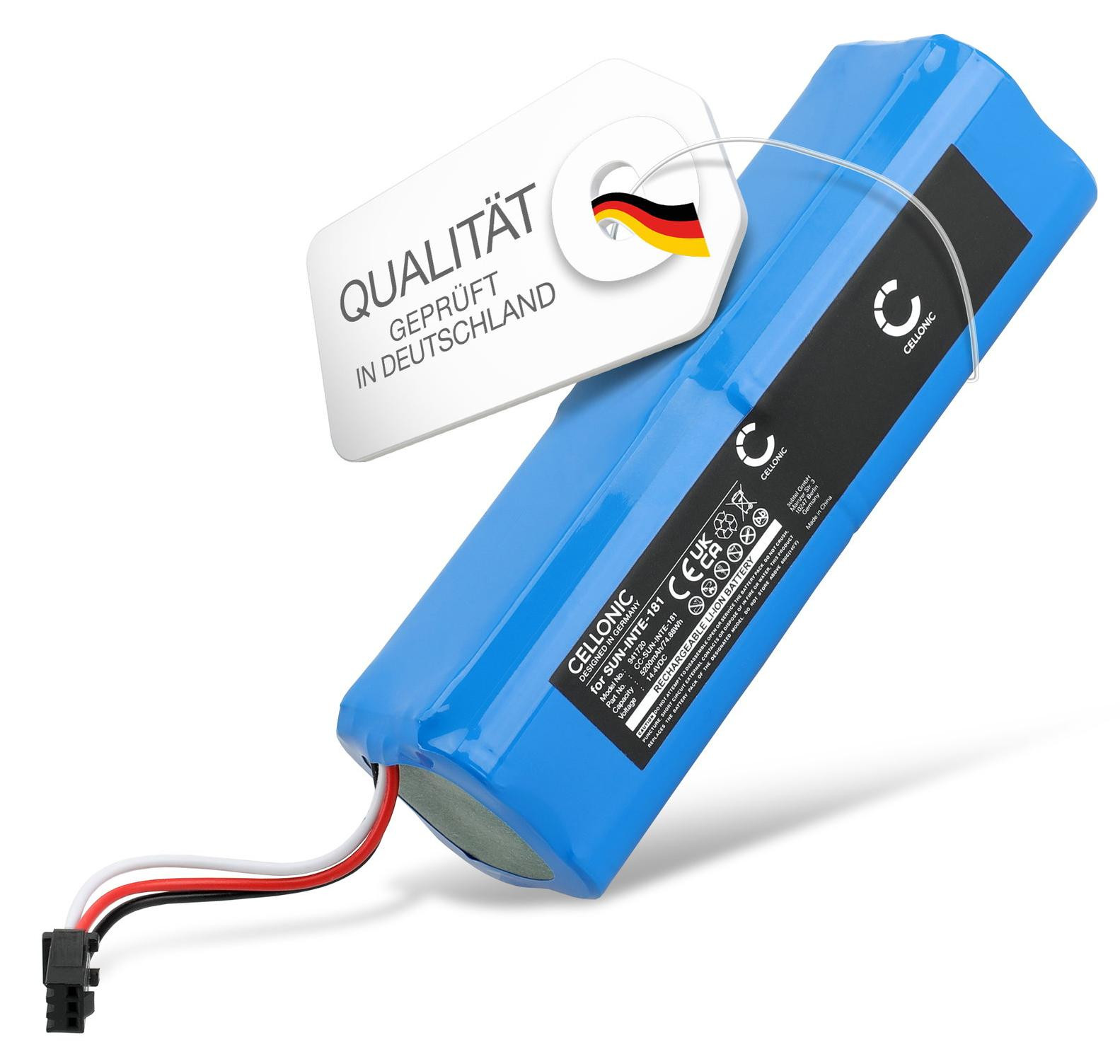 CELLONIC accu compatibel met Proscenic M6 Pro, M7, M8 en U6