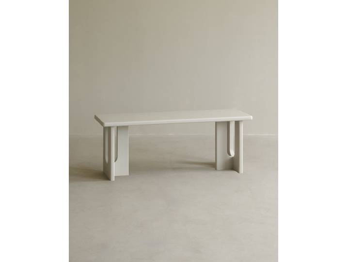Banc en microciment 120x33cm