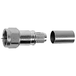Telegärtner F-Kabelstecker HDTV Cr/Cr 100025618