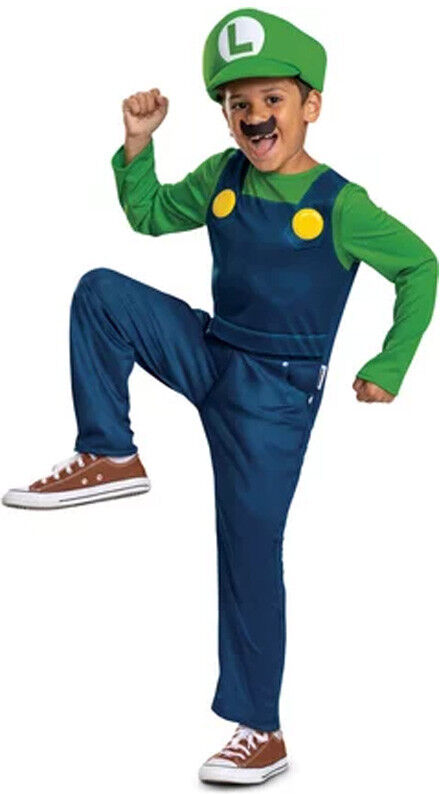 Déguisement 4-6 ans Luigi Elevated Fancy Dress - Disguise