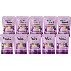 Dolina Noteci Superfood Nassfutter für kleine Hunderassen mit Kaninchen und Lamm 10x100g