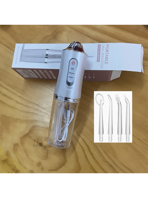 Youfap Market Tooth Cleaning Device With Intelligent Chip, 360 Degree Rotating Nozzle, And Precise Pressure Control For Advanced Water white