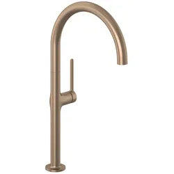 KLUDI-REEF Spültisch-Einhandmischer seitliche Bedienung Brushed Bronze 50803N175