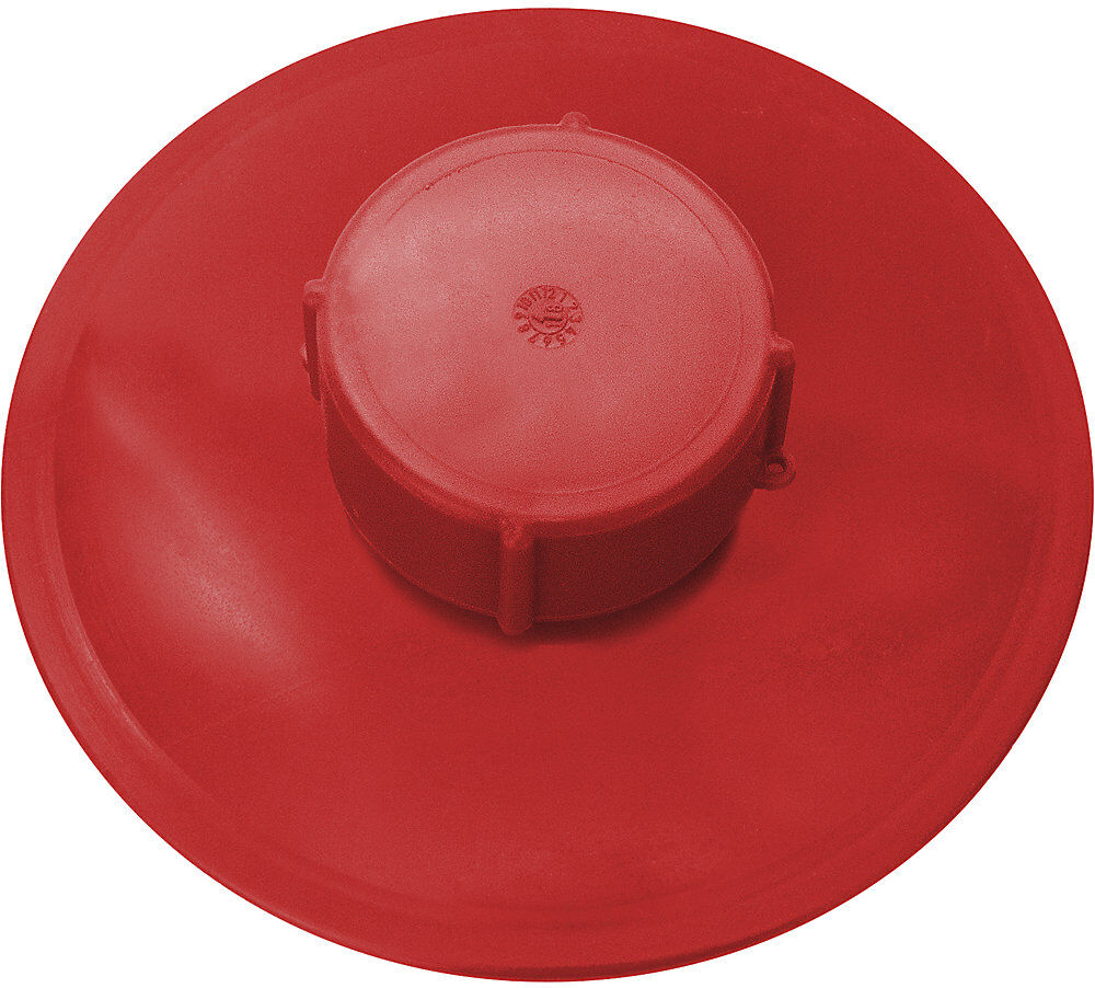 kaiserkraft Deckel-Innenteil, rot, Ø 120 mm