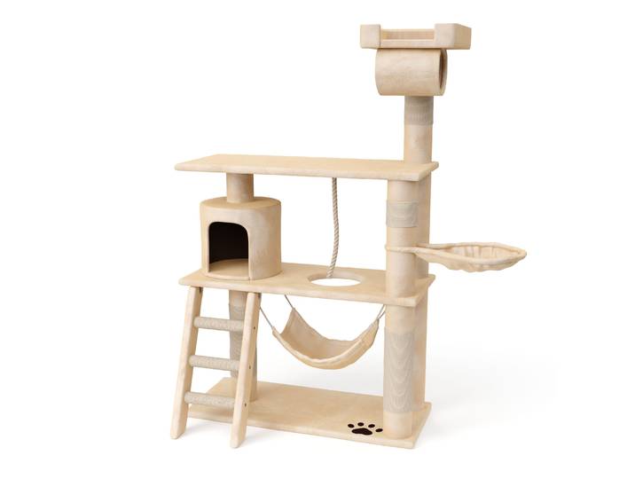 Katzenbaum SIMBA 141 cm beige