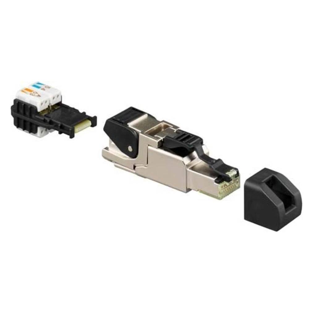 Rutenbeck RUT US-Cat.6A iso A Cat.6A Universalstecker RJ45 feldkonfektionierbar (Stecker Tülle) (13900321)