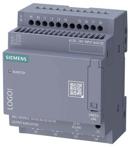 Siemens Logo! 9 6ED1052-2HB08-0BA3 SPS-Steuerungsmodul 24 V/DC