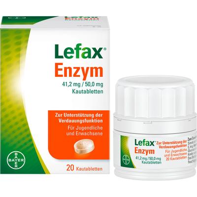 Lefax Enzym Kautabletten 20 St