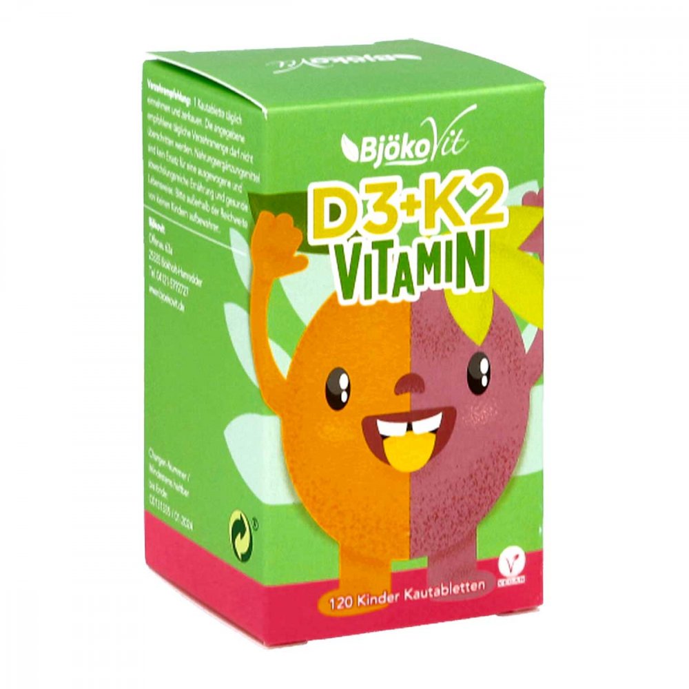Kolbe Nutrition GmbH Vitamin D3+k2 Kinder Kautabletten vegan 14854326