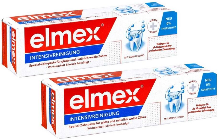 elmex Intensivreinigung Zahnpasta für glatte und weiße Zähne