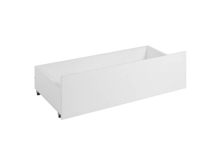 freiraum Bettschubkasten Inwood, (2er-Set) mit Rollen, in Weiß - 99,5x28,5x46,5cm (BxHxT)