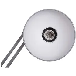 Maul, Tischlampe, LED-Tischleuchte MAULstudy Klemme inkl. Leuchtmittel E27 - silber (900 lm, E27)
