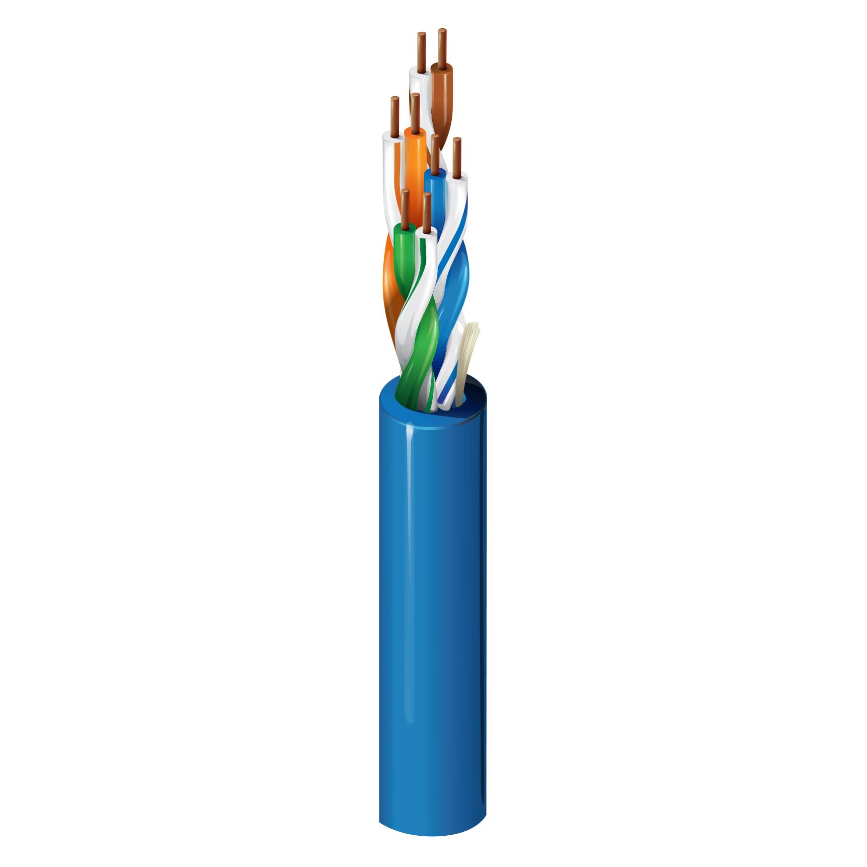 Belden Category 5E+ Cable, 4 Pair (CAT5e, 305 m) (1212 006U1000)