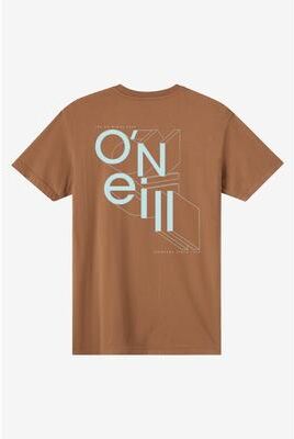 O'Neill s O'riginals Cubed Vintage T-Shirt in Toffee, Size XL