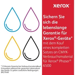 XEROX Toner gelb HC PH6500/WC6505 (2.500 Seiten)