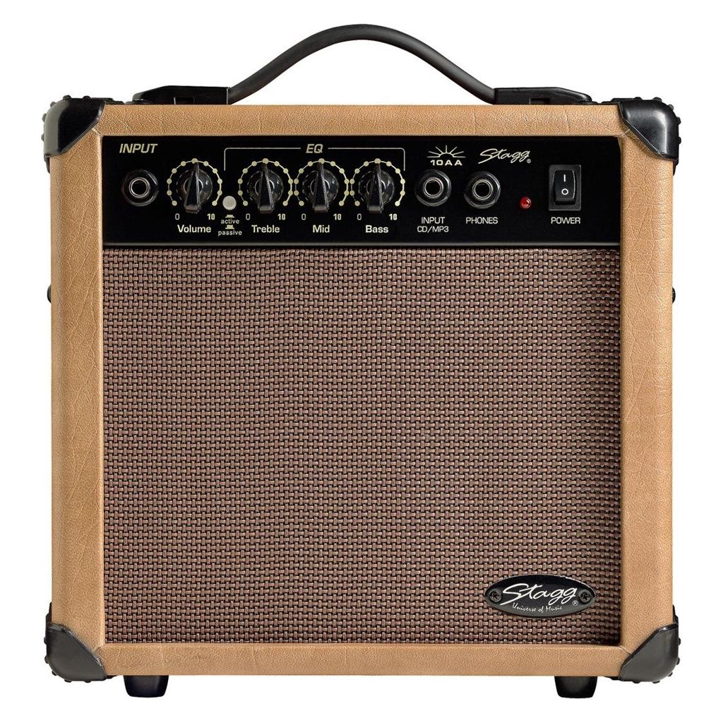 Stagg 10 AA EU - combo akustyczne 10 Watt (Gitarre, 10 W) (S10AA)