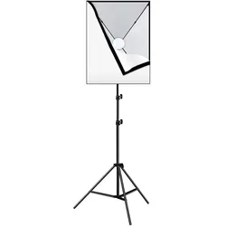 Puluz Softbox Dauerlicht mit Stativ (Softbox), Softbox + Reflektor